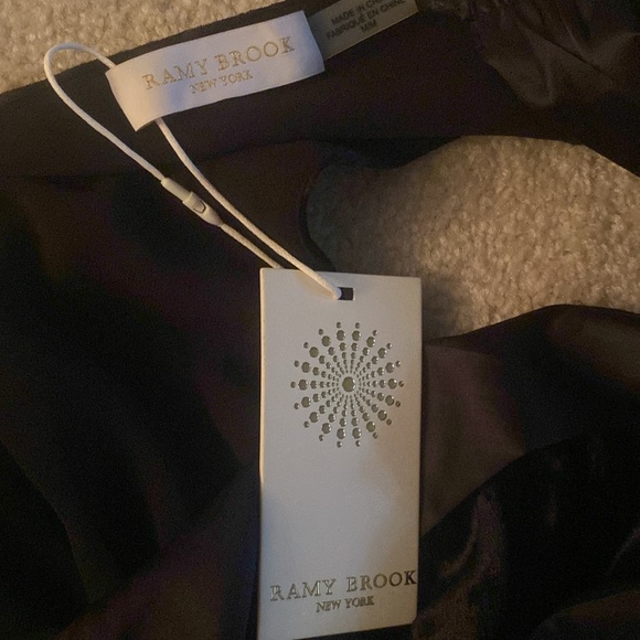 NWT Ramy Brook velvet Lori dress - Picture 5 of 9